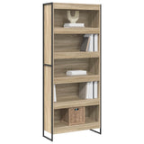 Armadio per Libri 80 x 30 x 189,5 cm Legno truciolato Sonoma