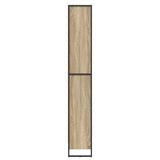 Armadio per Libri 80 x 30 x 189,5 cm Legno truciolato Sonoma