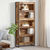 Armadio per Libri 80 x 30 x 189,5 cm Legno truciolato