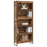Armadio per Libri 80 x 30 x 189,5 cm Legno truciolato