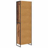 Armadi alti Legno vecchio 60 x 36 x 200 cm Legno truciolato
