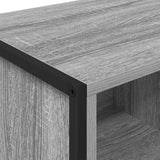 Credenza Grigio Sonoma 81 x 36 x 150.5 cm Legno truciolato