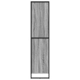 Credenza Grigio Sonoma 81 x 36 x 150.5 cm Legno truciolato