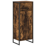 Set di mobili per il bagno Rovere fumé Legno truciolato