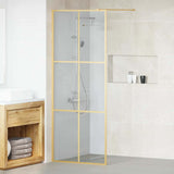 Parete Doccia Walk-in Oro 80 x 195 cm vetro temperato