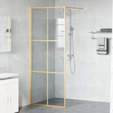 Parete Doccia Walk-in Oro 80 x 195 cm vetro temperato