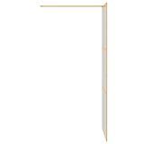 Parete Doccia Walk-in Oro 80 x 195 cm vetro temperato