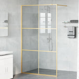 Parete Doccia Walk-in Oro 115 x 195 cm vetro temperato