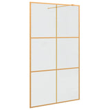 Parete Doccia Walk-in Oro 115 x 195 cm vetro temperato