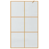 Parete Doccia Walk-in Oro 115 x 195 cm vetro temperato