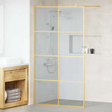 Parete Doccia Walk-in Oro 115 x 195 cm vetro temperato