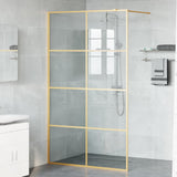 Parete Doccia Walk-in Oro 115 x 195 cm vetro temperato