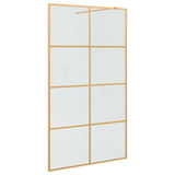 Parete Doccia Walk-in Oro 115 x 195 cm vetro temperato