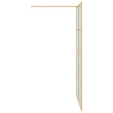 Parete Doccia Walk-in Oro 115 x 195 cm vetro temperato
