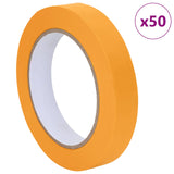 Nastri Adesivi per Pittori 50 pcs Giallo 19mm x 50m Carta