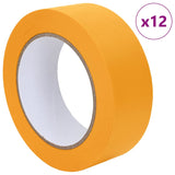 Nastri Adesivi per Pittori 12 pcs Giallo 38mm x 50m Carta