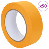 Nastri Adesivi per Pittori 50 pcs Giallo 38mm x 50m Carta
