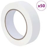 Nastri Adesivi per Pittori 50 pcs Bianco 30mm x 50m Carta