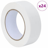 Nastri Adesivi per Pittori 24 pcs Bianco 38mm x 50m Carta