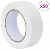 Nastri Adesivi per Pittori 50 pcs Bianco 38mm x 50m Carta