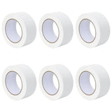 Nastri Adesivi per Pittori 6 pcs Bianco 50mm x 50m Carta
