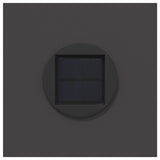 Faro LED solare per sentieri 2 pcs Nero