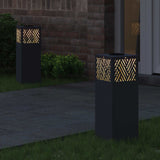 Faro LED solare per sentieri 2 pcs Antracite