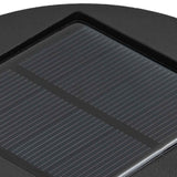 Faro LED solare per sentieri 2 pcs Argento Acciaio inossidabile