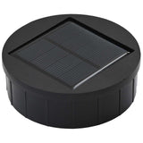Faro LED solare per sentieri 2 pcs Argento Acciaio inossidabile