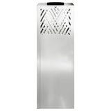 Faro LED solare per sentieri 2 pcs Argento Zincato
