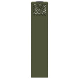 Faro LED solare per sentieri 2 pcs Verde oliva