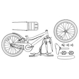 Bicicletta per Bambini 22 Pollici per bambini dai 7 ai 12 anni