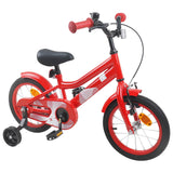 Bicicletta per Bambini 16 Pollici per bambini di 4-6 anni Rosso