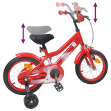 Bicicletta per Bambini 16 Pollici per bambini di 4-6 anni Rosso