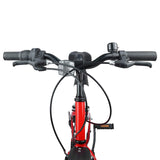 Bicicletta per Bambini 24 Pollici 6-Speed per 8-12 anni Rosso