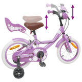 Bicicletta per Bambini 16 Pollici per bambini di 4-6 anni Viola
