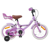 Bicicletta per Bambini 16 Pollici per bambini di 4-6 anni Viola