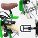 Bicicletta per Bambini 16 Pollici per bambini di 4-6 anni Verde
