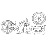 Bicicletta per Bambini 18 Pollici per bambini dai 5 ai 7 anni