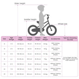 Bicicletta per Bambini 16 Pollici per bambini di 4-6 anni
