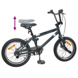 BMX 16 Pollici per 5-8 anni Grigio Scuro