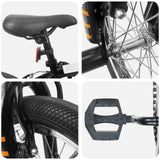 BMX 16 Pollici per 5-8 anni Nero