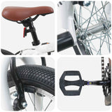 BMX 16 Pollici per 5-8 anni Bianco