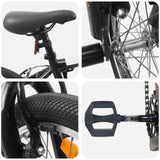 BMX 16 Pollici per 5-8 anni Nero