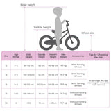 BMX 16 Pollici per 5-8 anni Nero