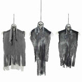 Fantasma appeso di Halloween 3 pcs Nero 66 x 110 cm Poliestere