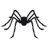 Decorazione Ragno di Halloween 3 pcs Nero 150 cm