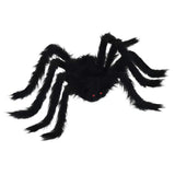 Decorazione Ragno di Halloween 6 pcs Nero 75 cm