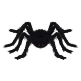 Decorazione Ragno di Halloween 6 pcs Nero 75 cm