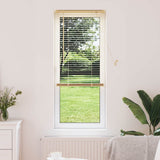 Tenda Veneziana Marrone Chiaro con Motivo 150 x 50 cm PVC